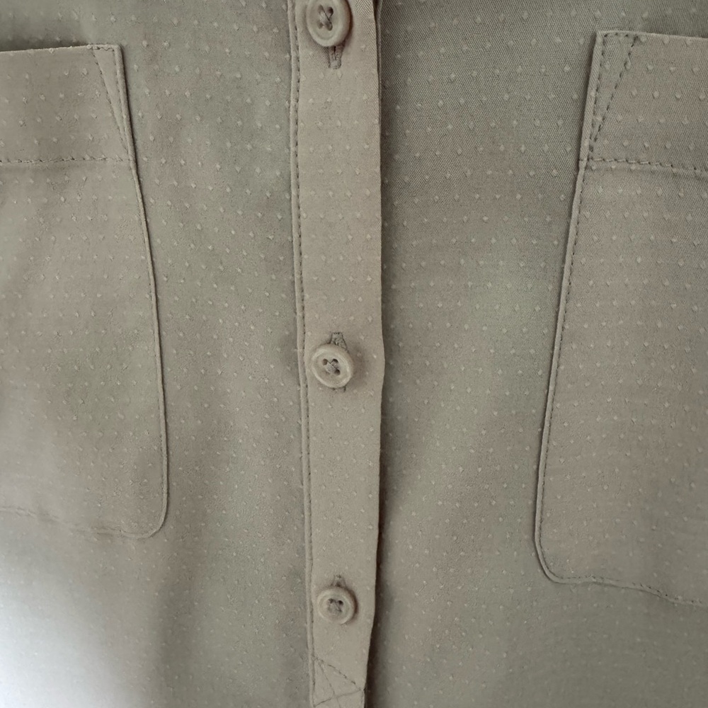 Chico's Soft Pink Collared Shirt - Picture 3 of 6